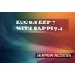 SAP ECC 6.0 WITH PI 7.4 SERVER ACCESS